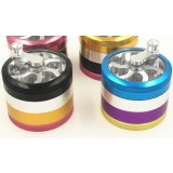 Four layers handshake tobacco grinder