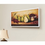 Fruits rectangular oil painting