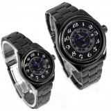full black series automatic mechanical watch