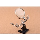 Full Metal Desktop 10X magnifier with clips