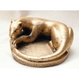 Golden Jaguar ashtray