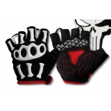 Half Finger Skeleton Cycling Gloves