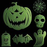 Halloween decoration noctilucent sticker