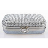 Handbags female European and American fashion diamond evening bag