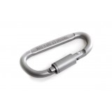 Hard aluminum alloy D-type security buckle