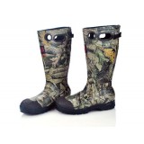 High-cut antiskid camouflage hunting boots