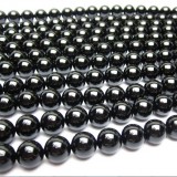 High-end black agate beads chain
