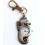 Hippocampus keychain watch