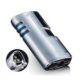 Hollow design cigar windproof lighter