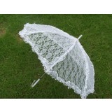 Hollowing lace wedding umbrella