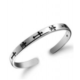 Holy Cross Sterling Silver Bracelet