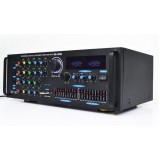 Home audio amplifier / high-power amplifier with EQ Equalizer / USB card with Bluetooth