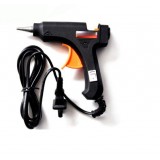 Hot melt glue gun with light