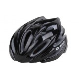 Integrally molded EPS bicycle helmet