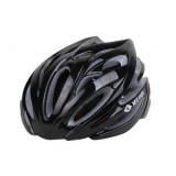 Integrally molded EPS bicycle helmet