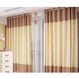 Korean style cotton and linen curtains