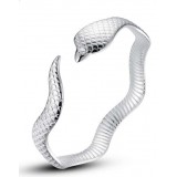 Ladies Auspicious snake Sterling Silver Bracelet