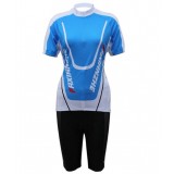 Lady Summer short -sleeved cycling clothing kit