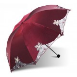 Language of flowers UV protection sun umbrella