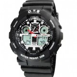 Large dial waterproof sports watch