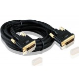 LCD Monitor DVI cable / 24 +1 gold-plated connectors