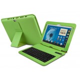 leather case with Bluetooth Keyboard for Samsung Galaxy note10.1 n8000 / n8010