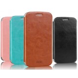 Leather flip cover protective cover for ZTE Q301C / AXON A2015