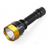 LED Rechargeable bright flashlight / Outdoor Tactical bright flashlight