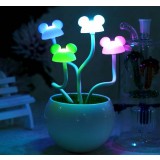 light control LED mice bonsai night lights