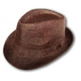 Linen Spring and summer jazz hat