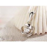 Love at first sight Pendant in Sterling Silver