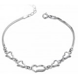 Love bracelet in sterling silver