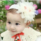 Lovely big flower baby hair band