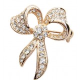 Lovely bowknot brooch