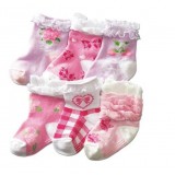 Lovely lace baby's socks