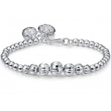Lucky beads bracelet in sterling silver