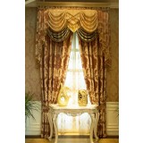 Luxury European style embroidered curtains