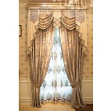 luxury exquisite embroidered curtains