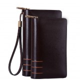 Male Long wallet Business cowhide high-capacity hand multi-function wallet