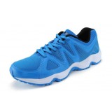 Men lightweight serpentine soles mesh sports shoes