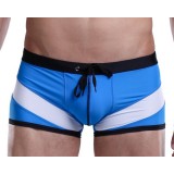 Men's bicolor lacing swimming trunks