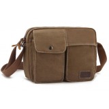 Men's canvas shoulder bag for ipad