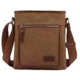 Men's canvas shoulder bag for ipad