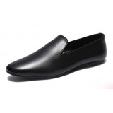 men's casual soft leather shoes