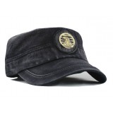 Men's classic canvas flat hat