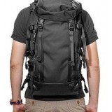 Men's double shoulder bag waterproof backpack travel backpack