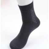 Men's four seasons of bamboo charcoal fiber odor-proof sports socks 6 pieces