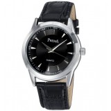 Men's leather band simplicity watch