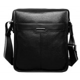 Men's leather shoulder bag for ipad