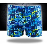 Men's letters swimming trunks